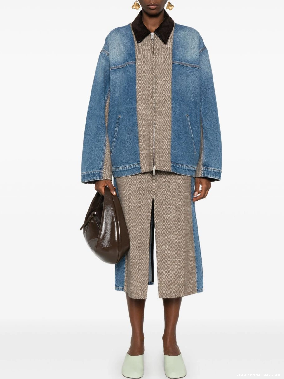 Affordable skirt denim tweed Women midi Stella McCartney 0323